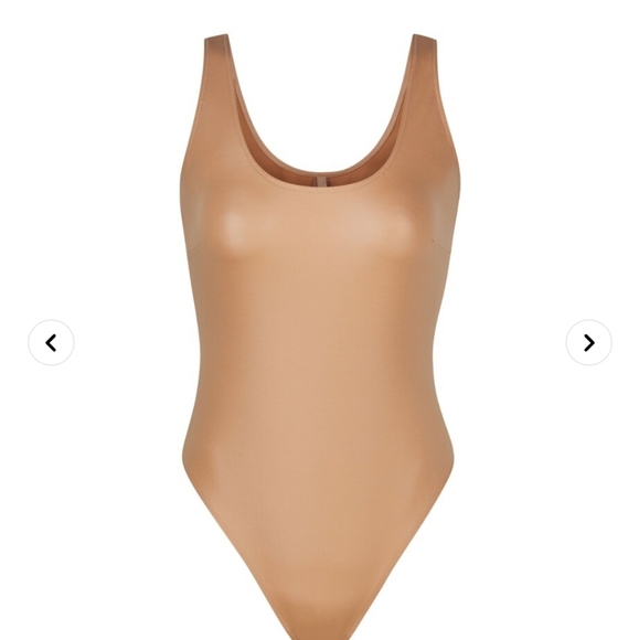 SKIMS Tops - SKIMS Tank Bodysuit Wet Jersey Collection Size Sm. & SOLD OUT!!